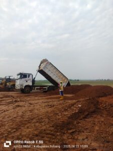 pekerjaan tanah di pembangunan jalan tol